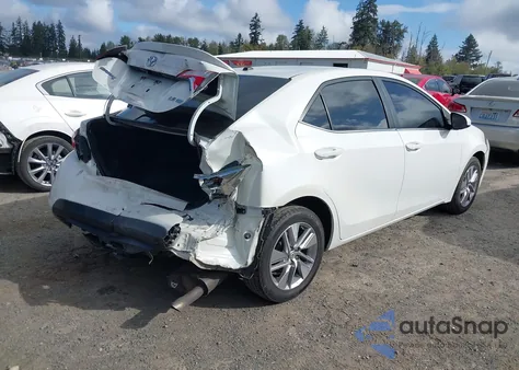 2015 Toyota Corolla Le Eco Premium из США, поврежденный, VIN 5YFBPRHE5FP344933
